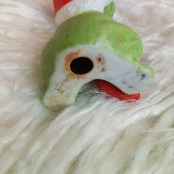 1970s Vintage Lefton Frog Santa Figurine - Picture 5 of 8